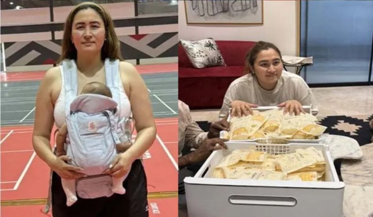 সরকারি হাসপাতালে ৩০ লিটার স্তন্যদুগ্ধ দান করলেন জ্বালা গুট্টা